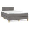 VidaXL Slat Bed Base with Mattress and LED, Upholstered Bed, Double Bed, Adult Bedroom Interior Bed, 3270103