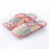 Silent Pure Cotton Closed-Toe Slippers: Washable, Four Seasons, Slip-Resistant Cloth Bottom for Couples