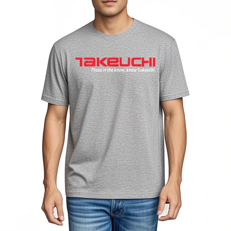 T Shirt Unisex Workout Unisexs Tshirt Takeuchi Thank You For Trusting Vintage Round Neck Tee Cool Streetwear Tshirts Cotton