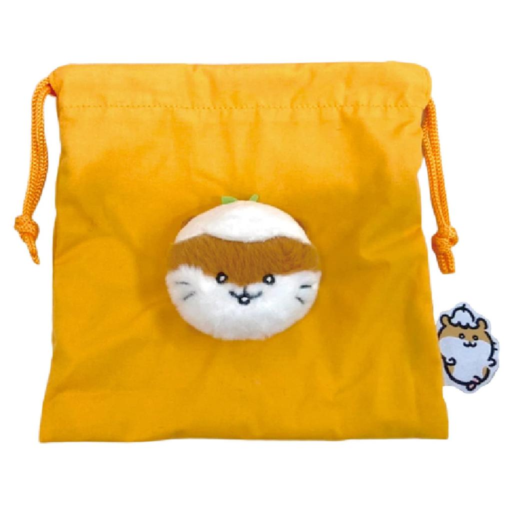 Nakajima Corporation Nagano x Sanrio Boa Face Drawstring Bag Korokoro Kuririn 173652-22