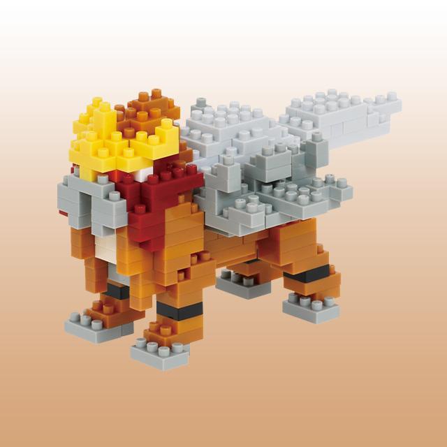 [Bandai] Pokemon Entei Nanoblock Figure