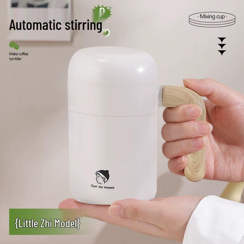 

Rechargeable Automatic Mixing Cup: Portable Electric Magnetic Shaker for Coffee and More. 301-400ml