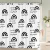 1 pack Children's cartoon style polyester shower curtain waterproof cloth bathroom partition curtain home decorative curtain