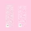 Korean Stickers Wholesale Original Transparent Bubble Ins Style Cute Hand Account with Card Stickers