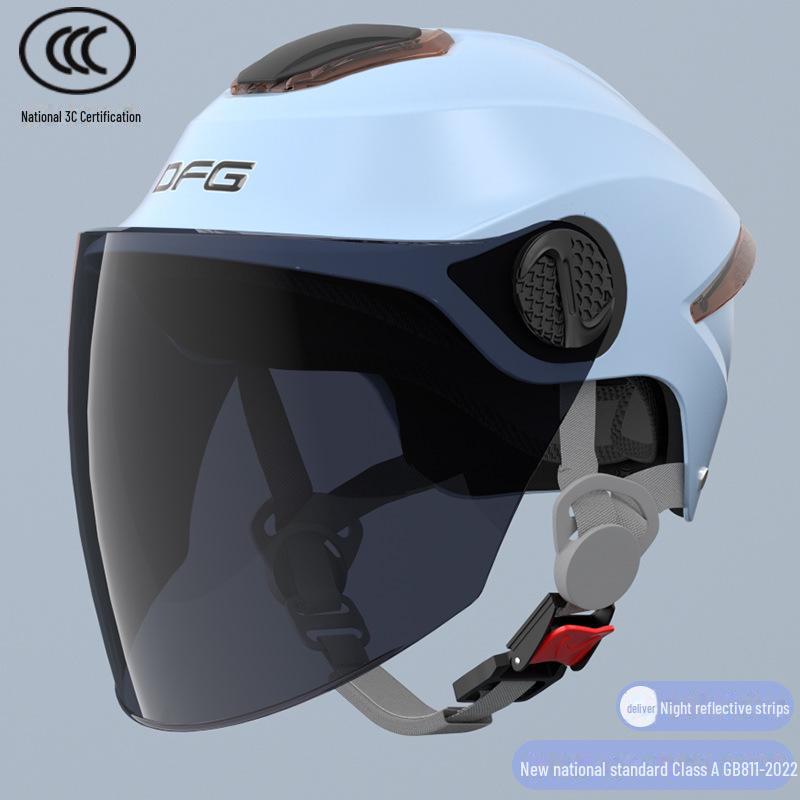 

Сертифицированный DFG3C шлем для электромобиля для женщин и мужчин — всесезонный защитный шлем для лета