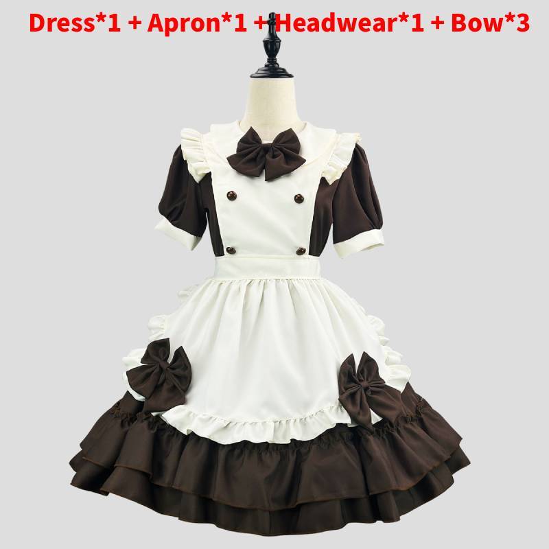 Japanese Lolita Cosplay Dress With Soft Fabric For Anime Costume Events