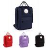 Man Er Wei Letter Print Oxford Cloth Dualcompartment Backpack For Casual Travel And Students