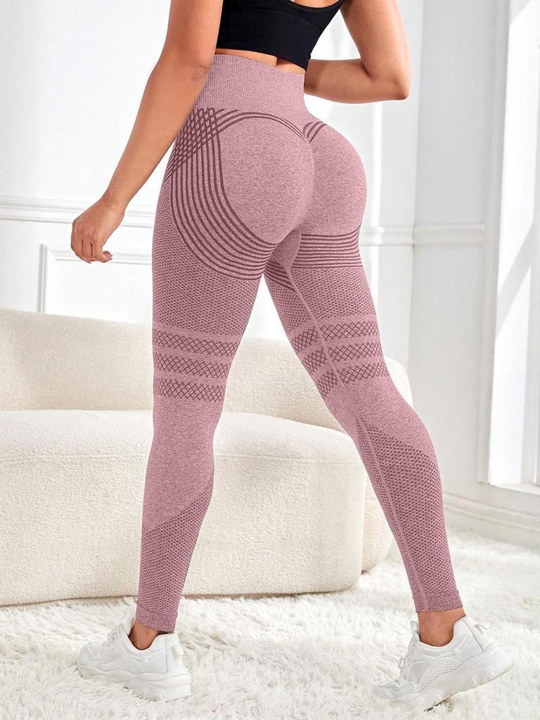 Dames Yoga Broek met Hoge Taille en Billenliftend Effect - Strak, Ademend, Sneldrogend, Nude Gevoel, Buikcontrole