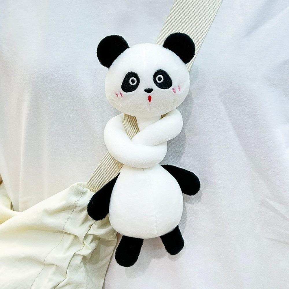 Funny Design Long Neck Plush Doll Toy Plush Bag Pendant Creative Curtain Tieback Bag Decoration