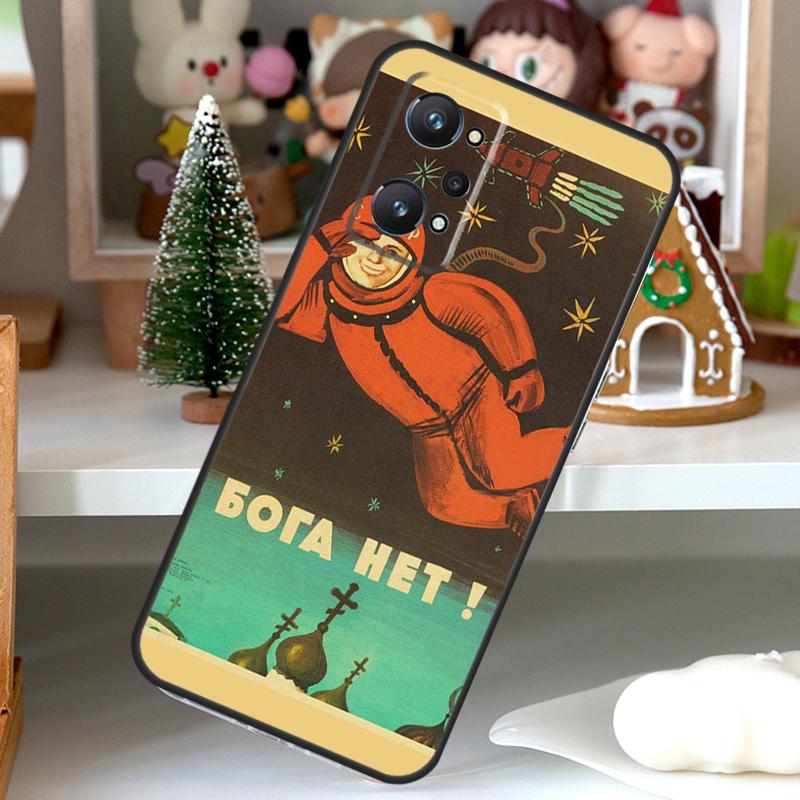 Vintage Stalin USSR CCCP For OPPO Realme C55 C35 C33 C31 C30 C25 C21Y C11 GT Neo 5 3T 2T Realme 10 9 11 Pro Plus Case
