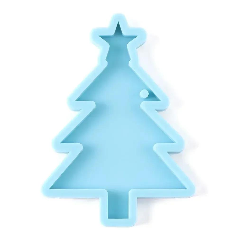 Christmas Ball Silicone Mould Keychain Pendant Epoxy Resin Crafts Silicone Mold Candy Chocolate Xmas Jewelry Pendant Making Mold