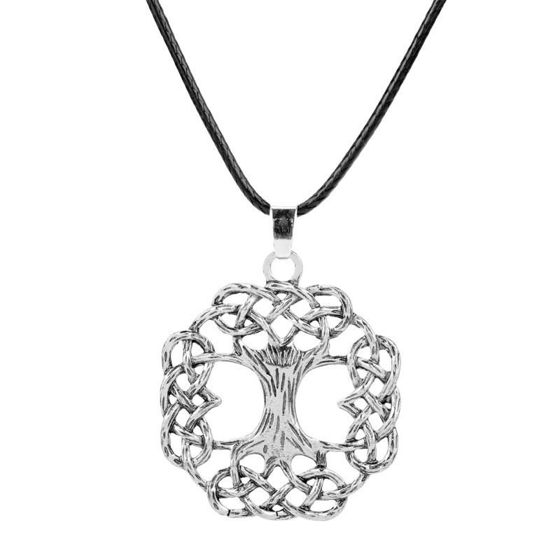 Nordic Jewelry Viking With Geometric Pendant And Electroplated Alloy For Gift For Travelers