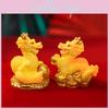 Exquisite New Year Resin Dragon Figurine For Unique Chinese Zodiac Decor