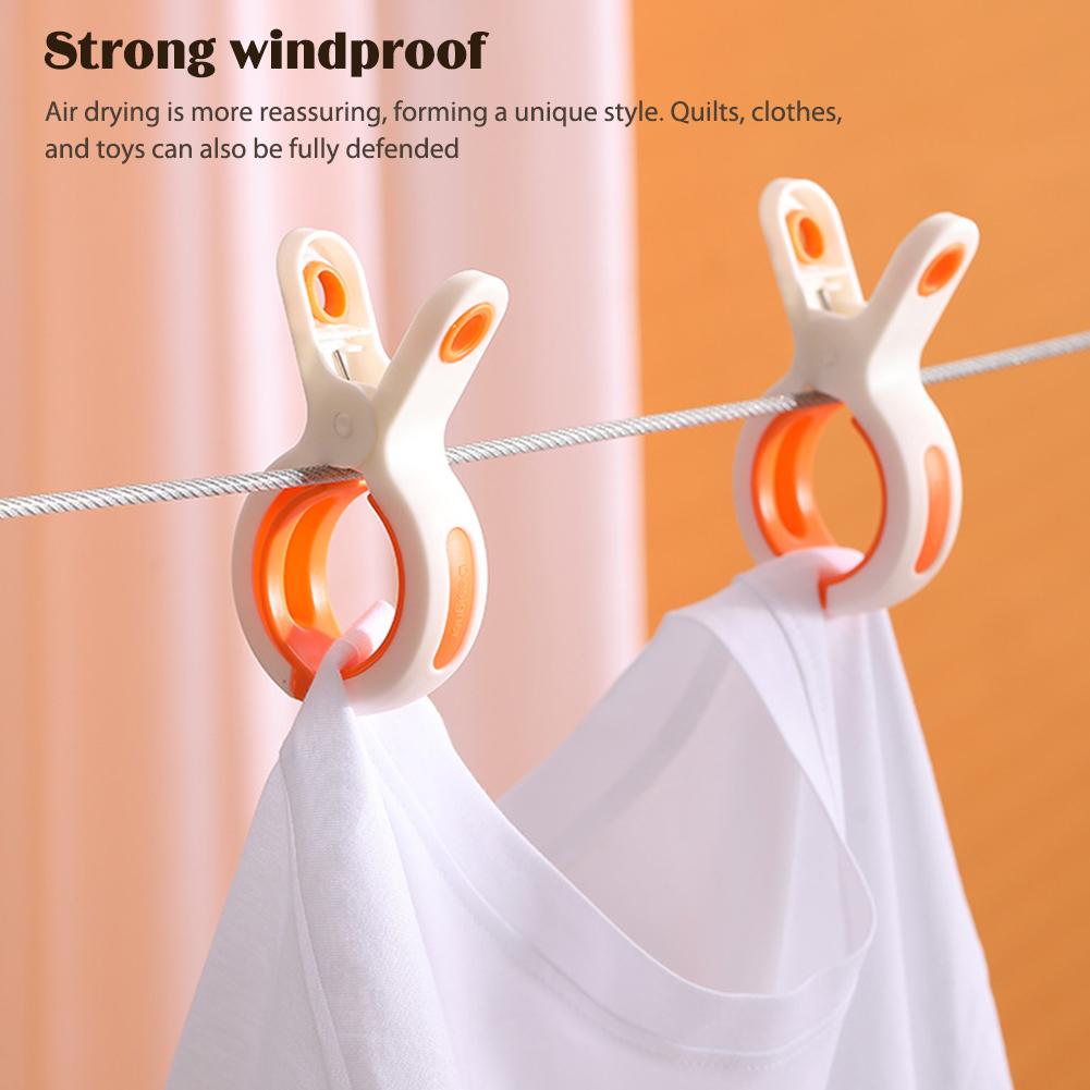 3/6 Peças Clipes Grandes para Toalha à Prova de Vento Fixos Prendedor de Roupa para Secar Reutilizável Antiderrapante Multifuncional para Cadeiras de Piscina