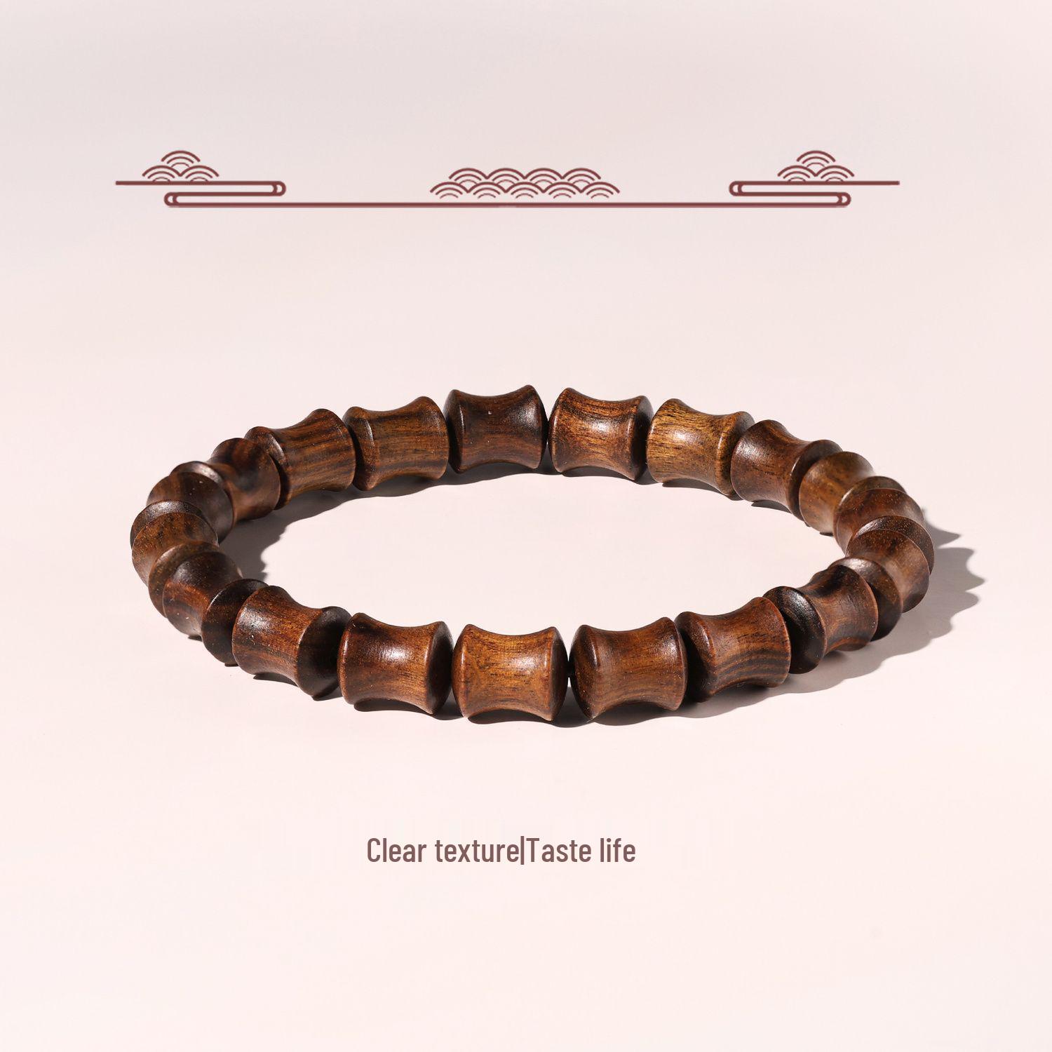 

Lanyuexuan Сандаловое дерево и многоматериальный литературный браслет с буддийскими бусинами для продаж в прямом эфире