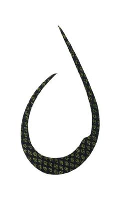 Start Silicone Necktie Deckery #07 Black Gold Scale DCN-07