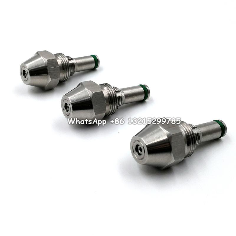 Waste Oil Burner Nozzle Steel Siphon Cone Spray Jet Diesel Heavy Oil Injection Air Atomizing Nozzle Boiler Combustion Nozzle