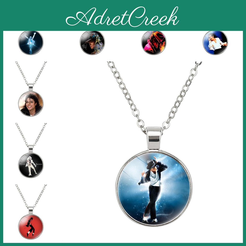 Trendy Michael Jackson Tijd Edelsteen Hanger Ketting In Verschillende Kleuren Lente 2022