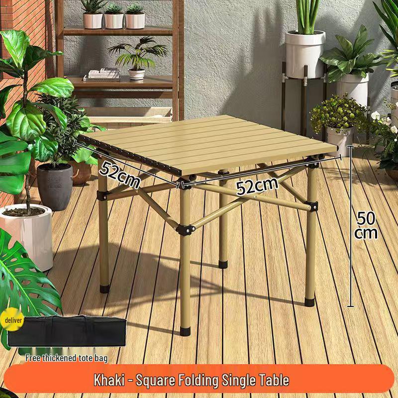 Portable Camping Table and Chair Set: