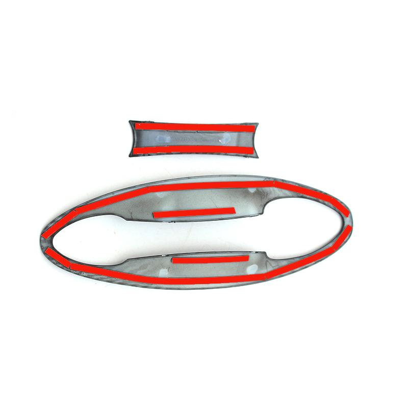 Für Chevrolet Cruze 2015 2016 2017 2018 Auto-styling Außentürgriff/Tür Schüssel Carbon Fiber Texture Abdeckung