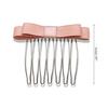 Elegant Sweet Girly Comb Bow Hair Clip Bow Bowknot 2000s-style Ribbon Bunches