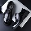 New men's business leather shoes, high-end Derby shoes, first-layer cowhide leather shoes, men's genuine leather, men's shoes are trendy and versatile