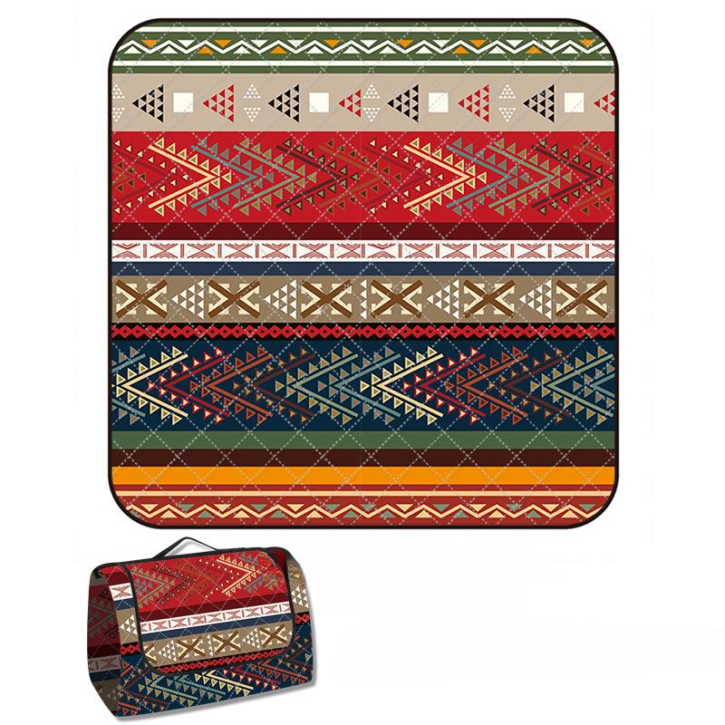 2x2M Camping Mat Thicken Picnic Pad Portable Folding Beach Mattress Outdoor Waterproof Moisture-proof Campsite Mats