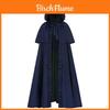 Fantasy Elf Knight Cloak Cosplay Costume With Polyester Fabric For Halloween And Stage Performances