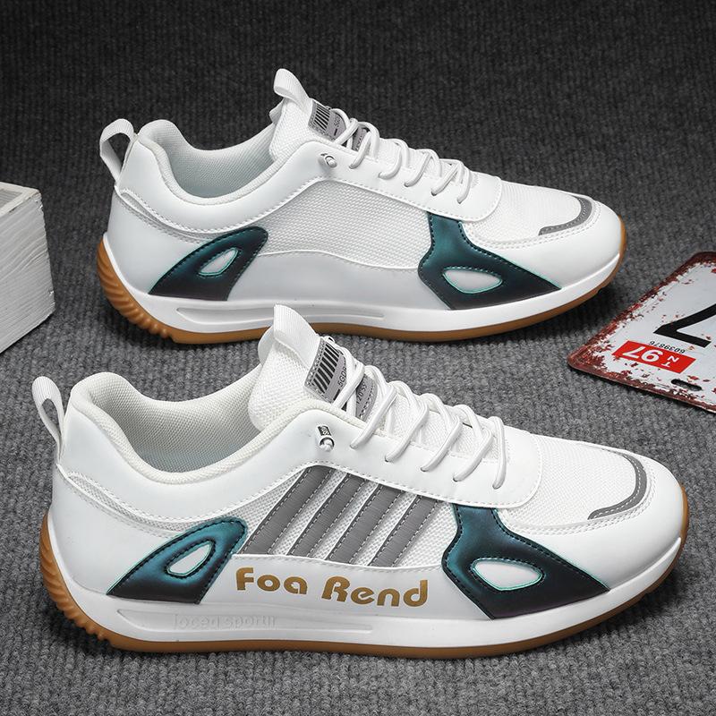 Men's Shoes 2025 Summer New Trend Men's Versatile Sports Shoes Platform Wear-resistant Breathable Mesh Niche Casual Shoes