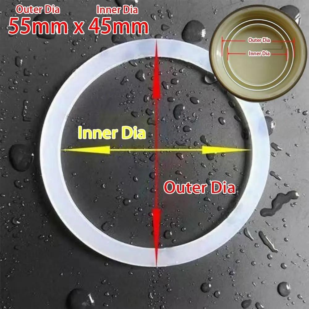 1 st Ny Vattentät Silikon Tätningsring Vattenkopp Tillbehör Isoleringskopp Gummiring Livsmedelsgodkänd Universal Läckagesäker Packning