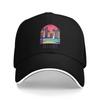 Miami Retro Beach Sandwich Hats Unisex Women RetroBaseball Cap Hat Breathable Snapback Caps Cap High Quality Cap