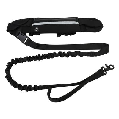 Nastavitelný bederní pás Vodítko pro psa Hands Free pro běžecký trénink Chůze Pet Vodítko Fanny Pack