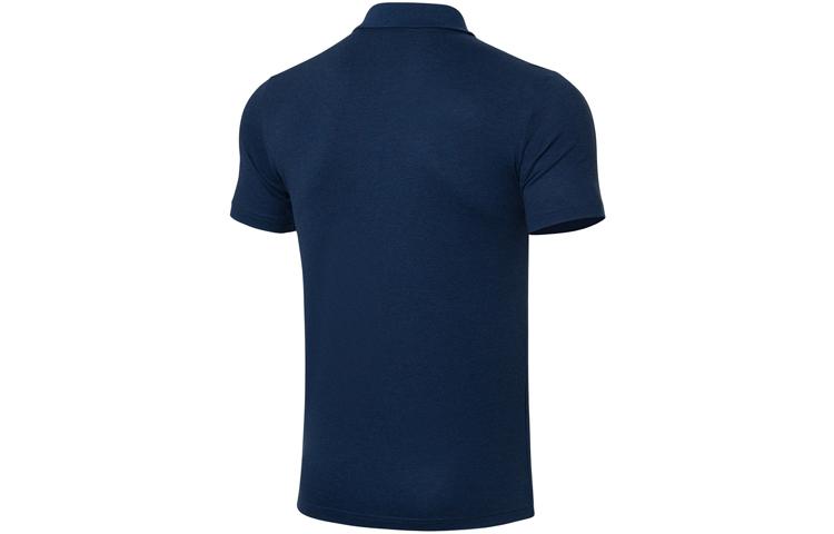 Men's Li-Ning Polo Shirts Men's Heather Gray Guangdong Blue Polo Collar Moderate Other