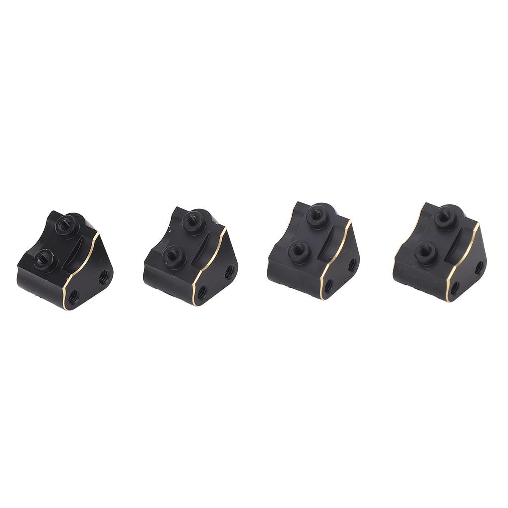 4pcs RC Crawler Link Mount Black Coating Increase Front Rear Axle Weights Brass Axle Link Rod Mount 