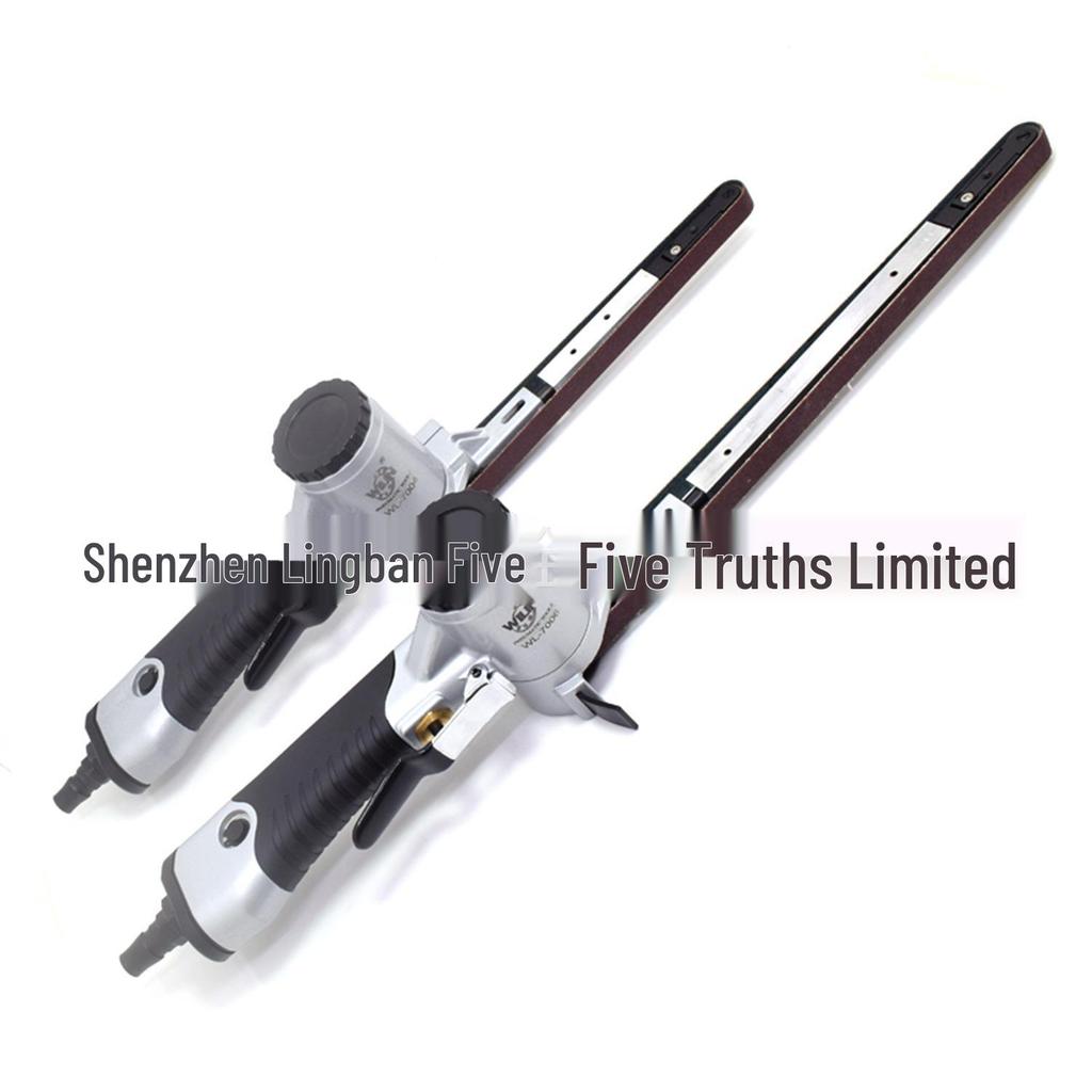 Compact Industrial Pneumatic Handheld Sanding Belt Machine 10x330mm