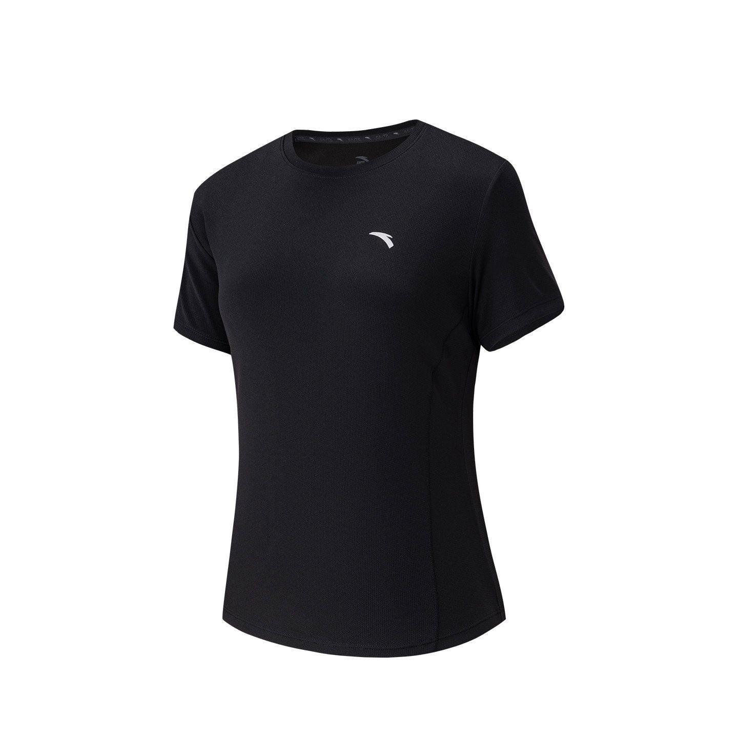 Anta Fashionable Soft Simple Comfortable Breathable Short Sleeve T-Shirt Women tops 962627115-4 XS