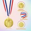 PATIKIL 2" Metal Award Medals 3 Pieces 2nd and 3rd