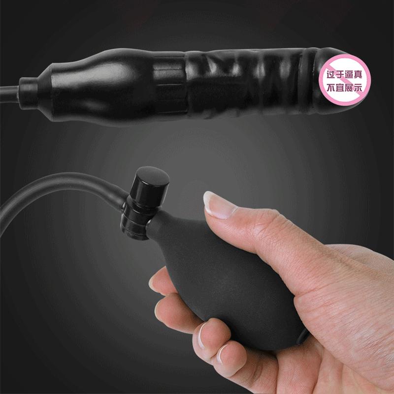 17cm adjustable Huge Inflatable Dildo Pump Big Butt Plug Penis Realistic Large Soft Suction Cup Sex Toys For Women Sex Products