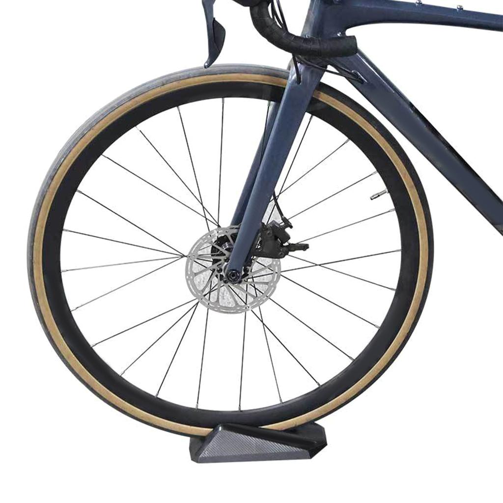 Front Wheel Risers Stabilize Stand Bike Stabilizing Levelings Block Bicycles Wheel Support Stationary Bike Fixing Frame