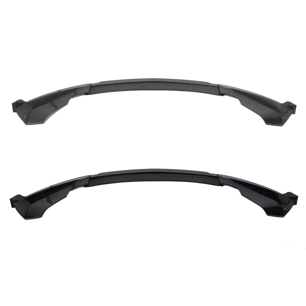 Front Bumper Lip Spoiler Splitter 3 Stage Front Bumper Lip Body Kit Replacement for  Model 3 20