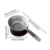 Kung Fu Tea Filter Set with Handle And Base for Loose Leaf