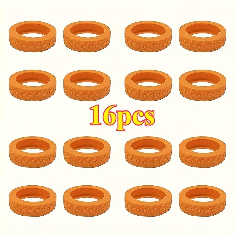 16PCS new luggage wheel protective cover, suitable for luggage and office chairs - noise reduction, shock-proof and collision-proof cover