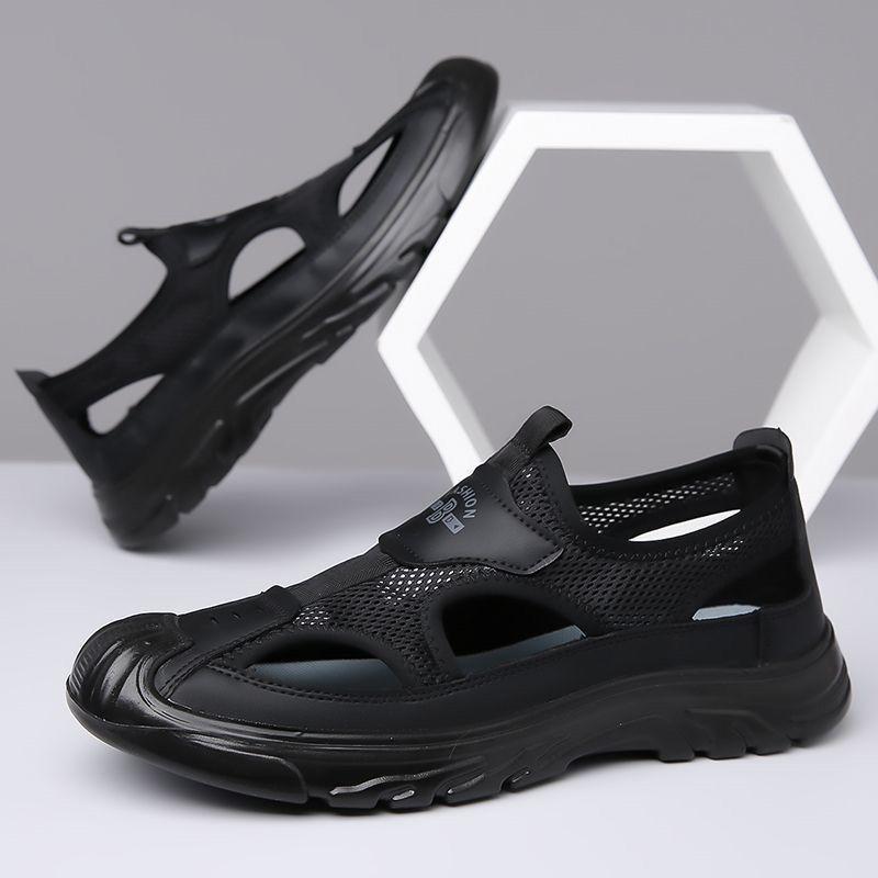 Sandals Men s Summer Mesh Breathable Cave Shoes Men s Outdoor Casual Wading Shoes Beach Shoes 39