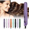 Mini Dual Purpose Curling Iron, 2025 New 2 in 1 Mini Curling Wand Flat Iron Hair Straightener, Portable Travel Curling Wand
