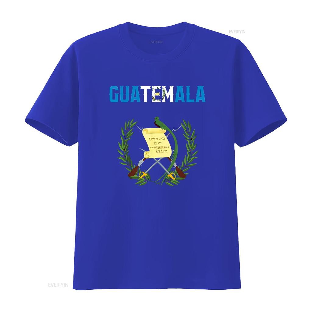 Guatemala Guatemalan Flag of T Shirt Vintage Washed Stylish Stretched Casual Slightly Top For Everyday Wear Streetwear Graphic