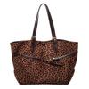 Korean Leopard Print Tray Extra Large Bag Women's 2025 New Fashion Retro Shopping Bag Large Capacity Casual Shoulder Bag Tide