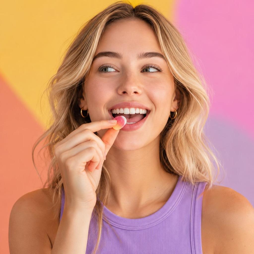 Caramelle Gommose Trolli Mini Kiss Frutta Mista Caramelle Gommose 150g