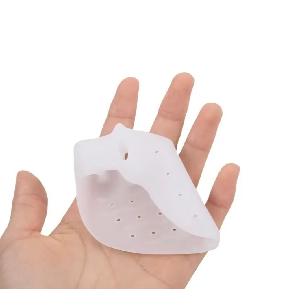 2Pcs Forefoot Pads Foot Care Tool Silicone Bone Big Toe Protector Hallux Valgus Straightener