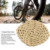 10 Speed Bike Chain Manganese Steel Mountain Road Bicycle Chain with Chain Connector for Riding Cycling Gold