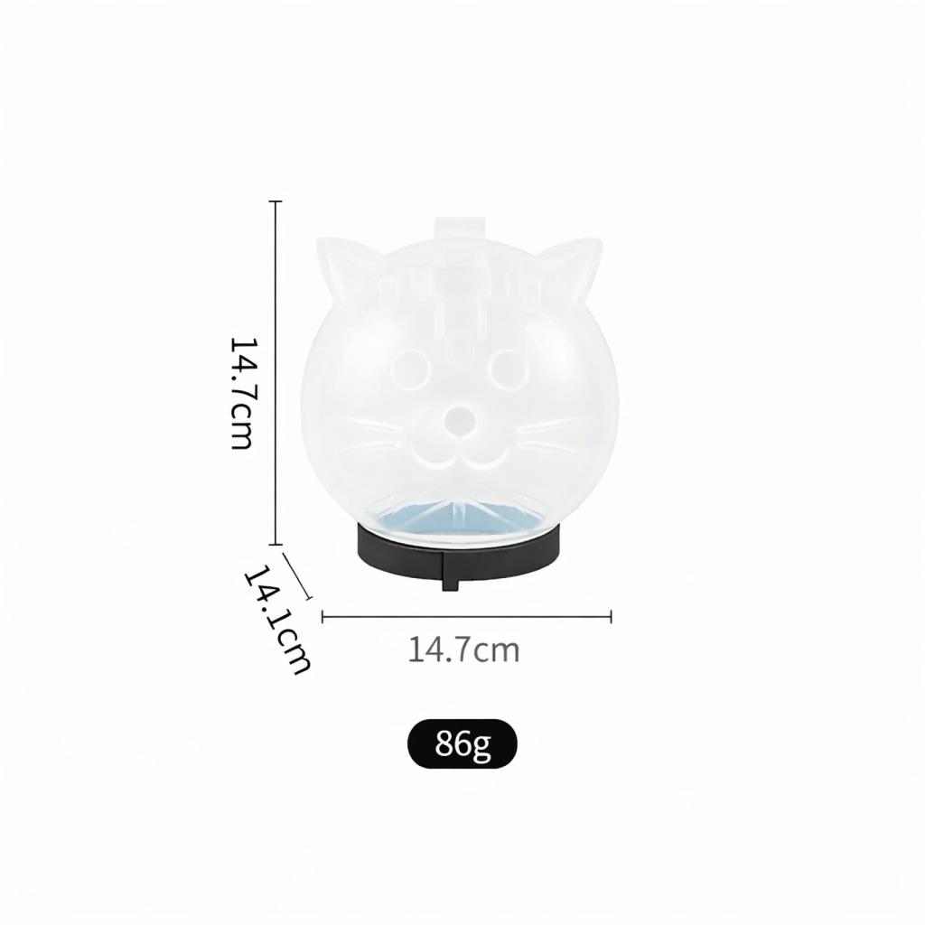 Breathable Cat Muzzle Anti Licking Cat Hood Nail Trimming Grooming Mask for Pet Grooming Bathing Nail Trimming